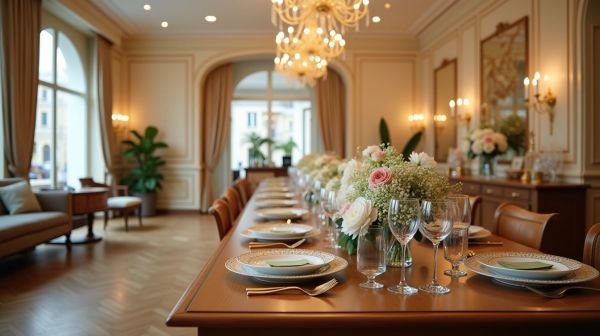 Un traiteur événementiel pour vos salons parisiens sur mesure